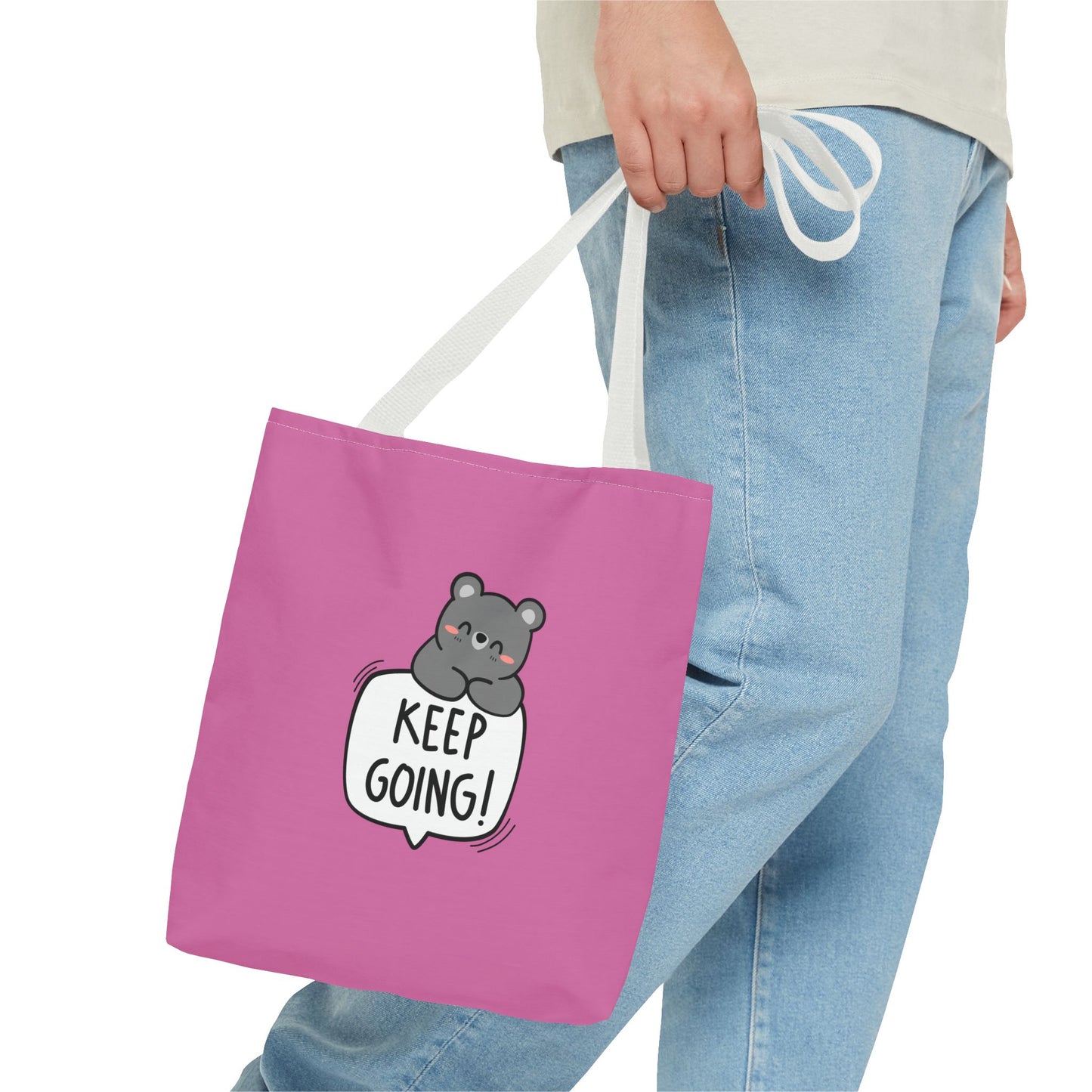 Keep Going Tote Bag (AOP)