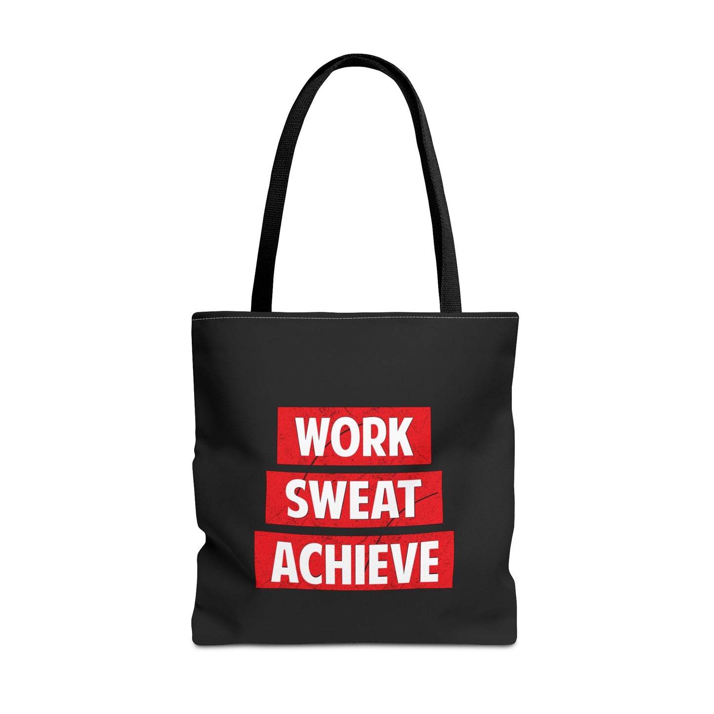 Work Sweat Achieve Tote Bag (AOP)
