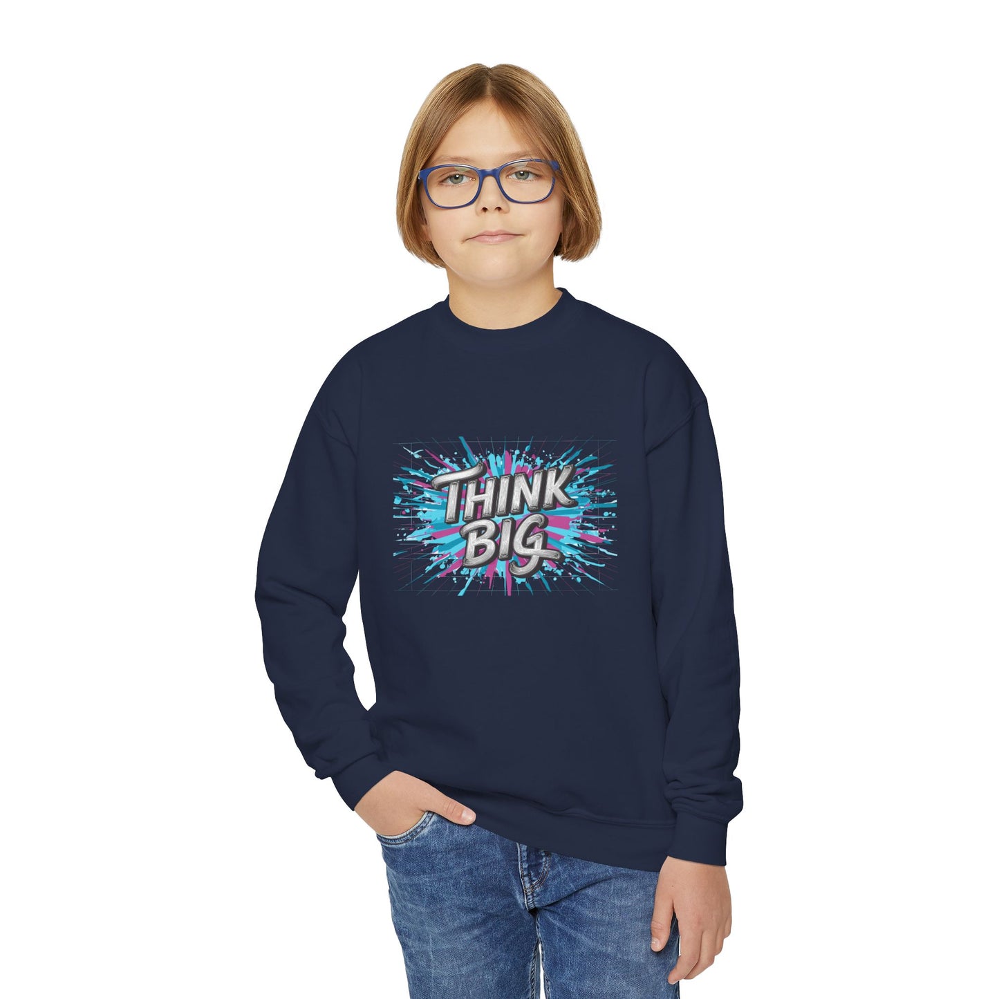 Think Big Youth Crewneck Sweatshirt