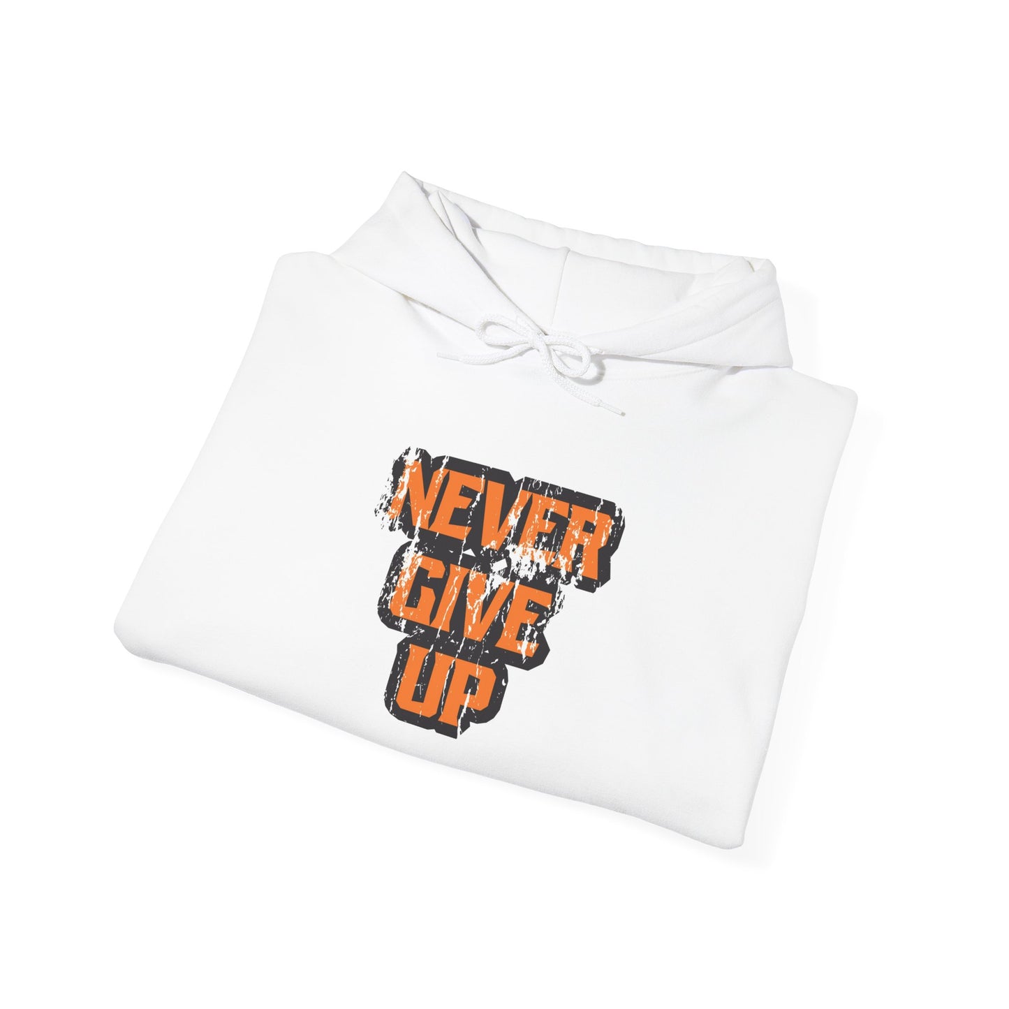 Never Give Up Unisex Heavy Blend™ Hooded Sweatshirt