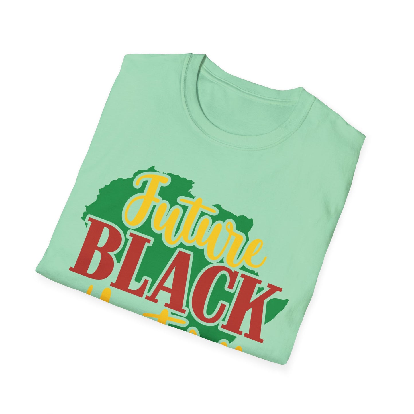 Future Black History Maker Unisex Softstyle T-Shirt