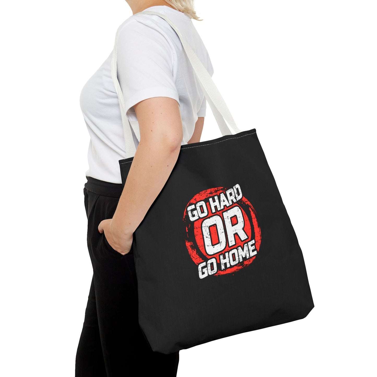 Go Hard Or Go Home Tote Bag (AOP)