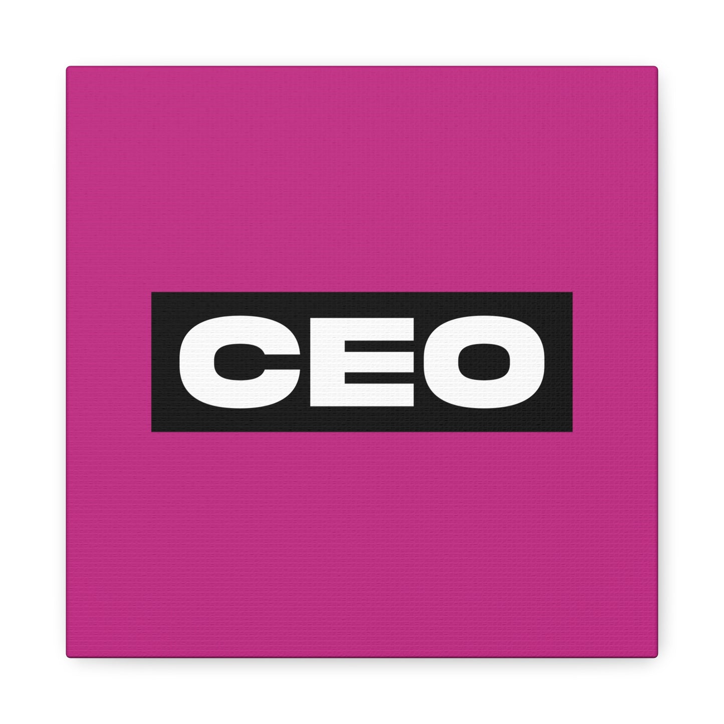 Ceo Matte Canvas, Stretched, 1.25"