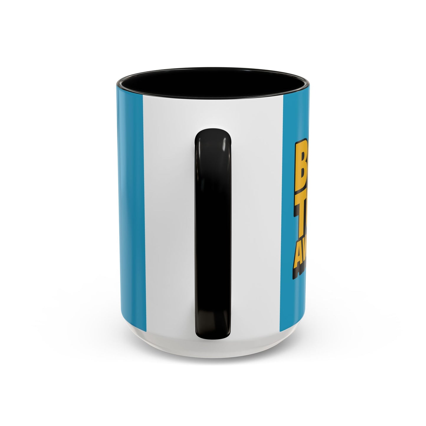 Born To Be Awesome Accent Coffee Mug (11, 15oz)