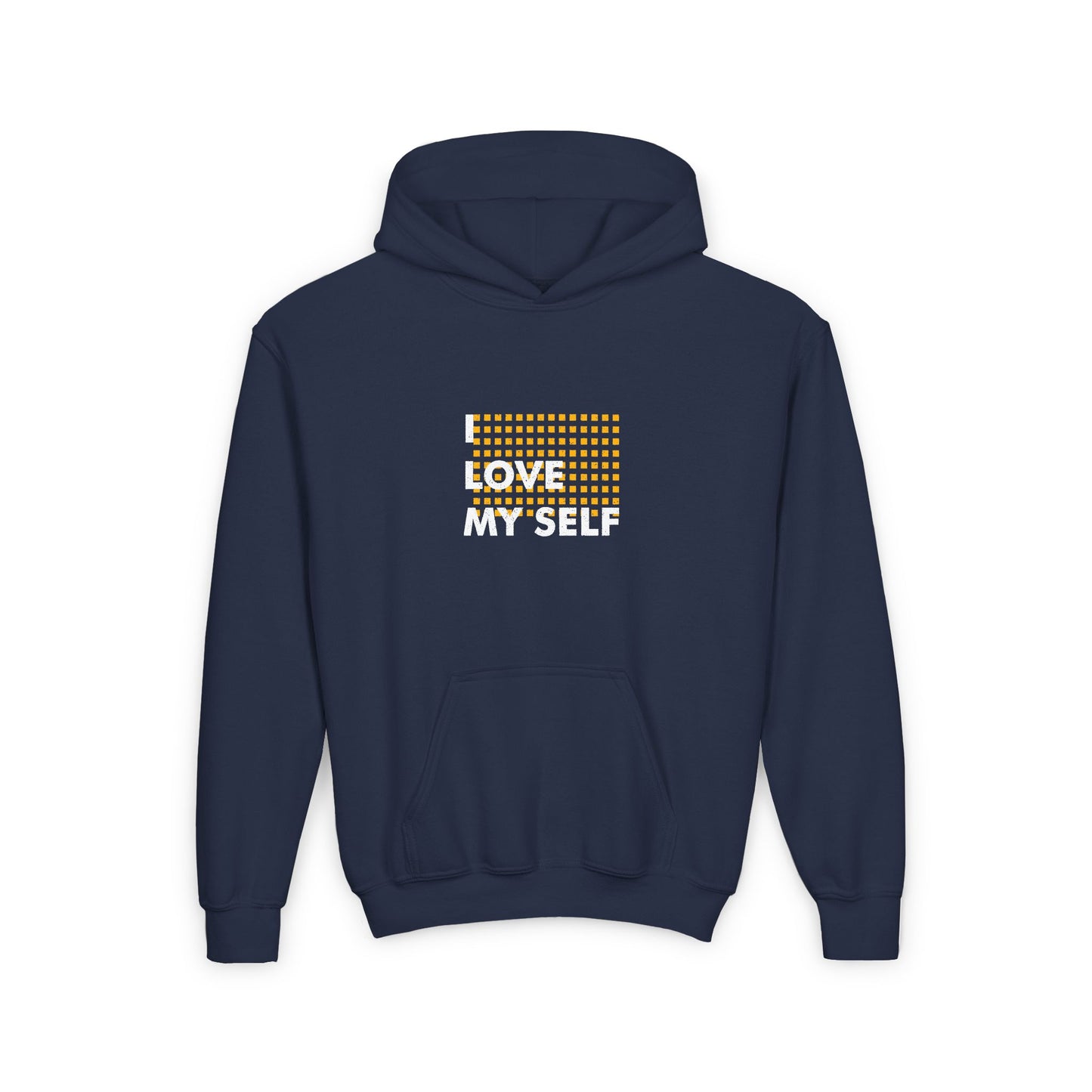 I Love Myself Youth Heavy Blend Hooded Sweatshirt