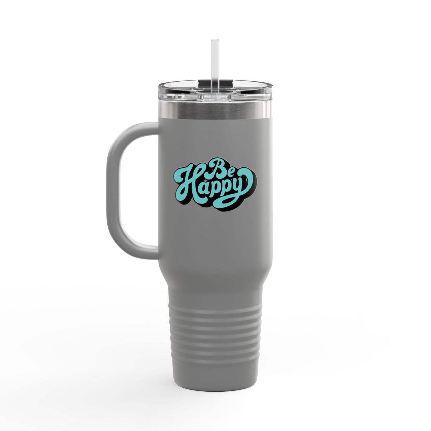 Be Happy Insulated Travel Mug, 40oz