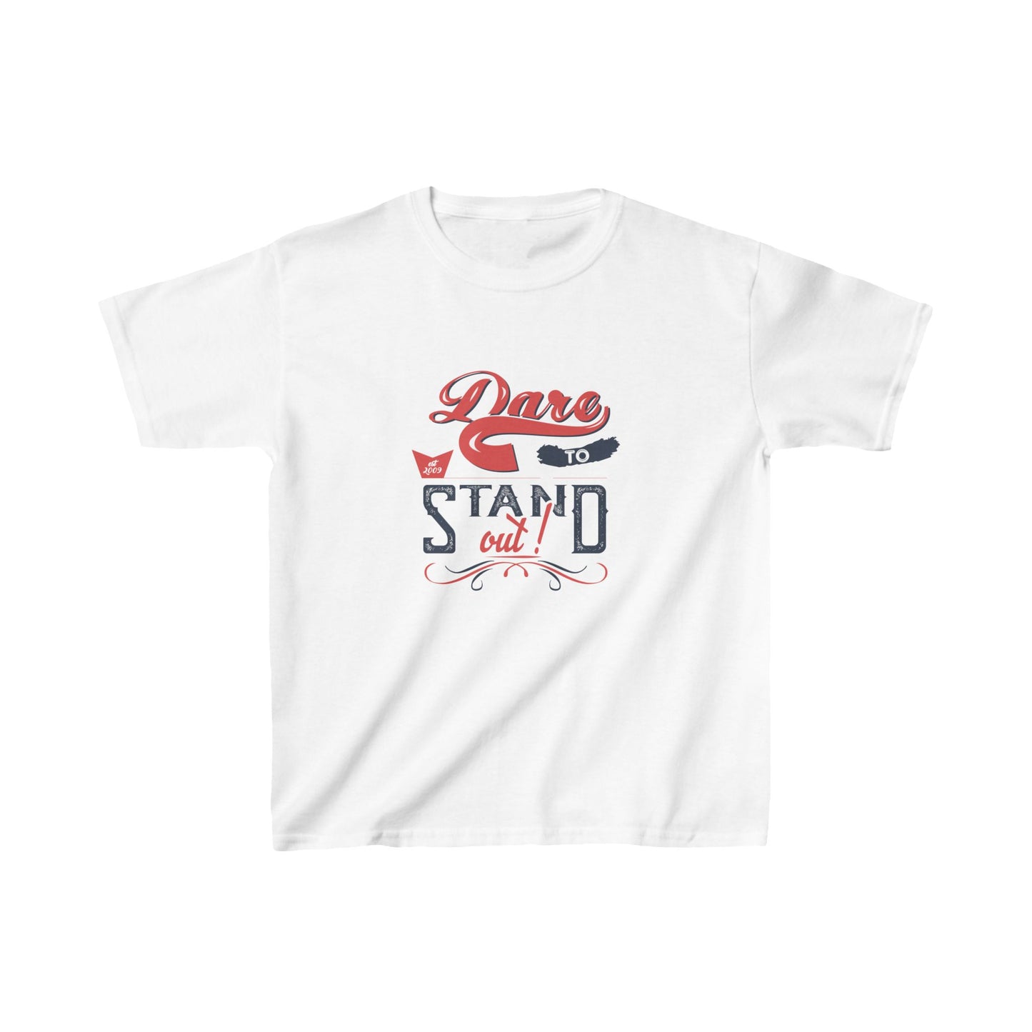 Dare To Stand Out Kids Heavy Cotton™ Tee