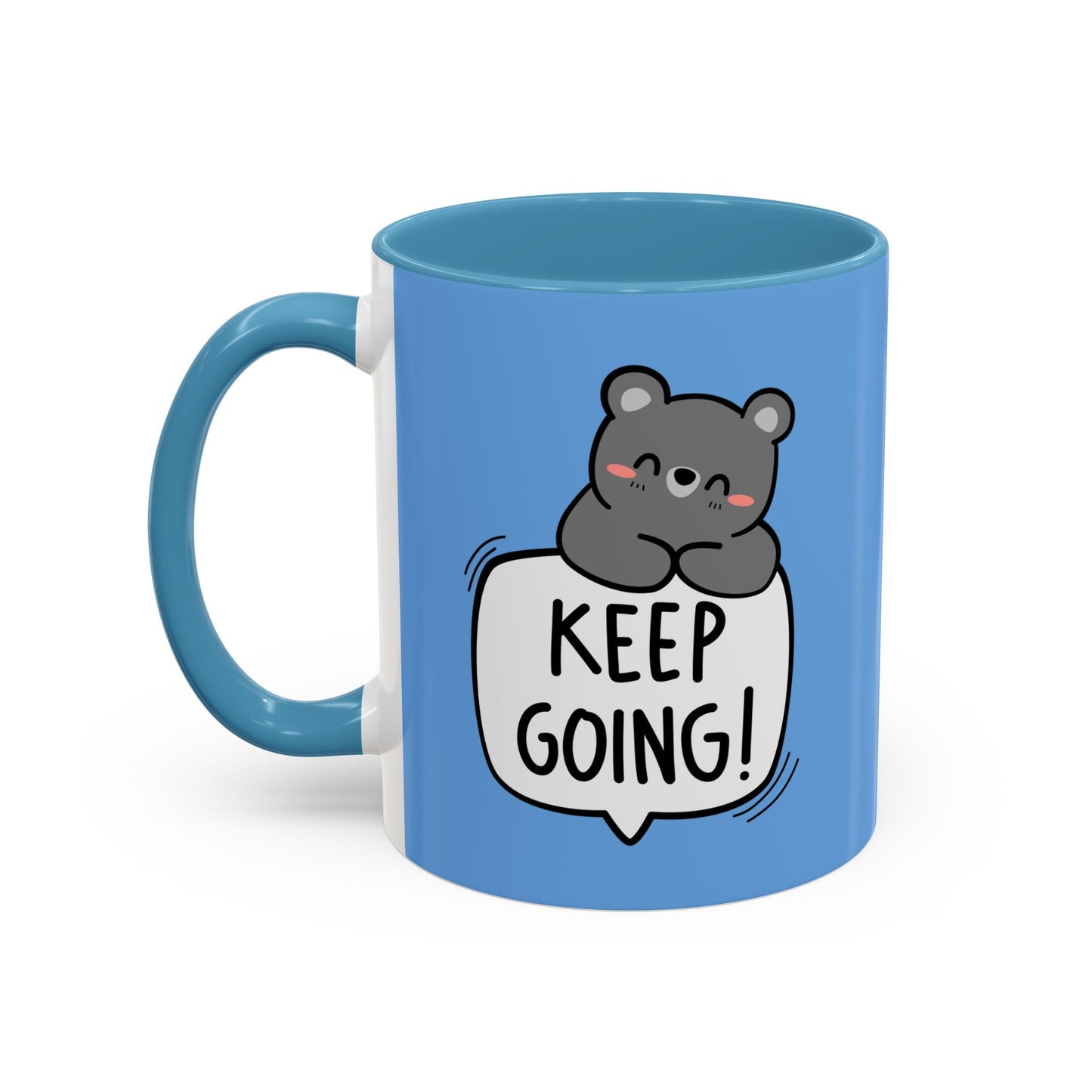 Keep Going Accent Coffee Mug (11, 15oz)