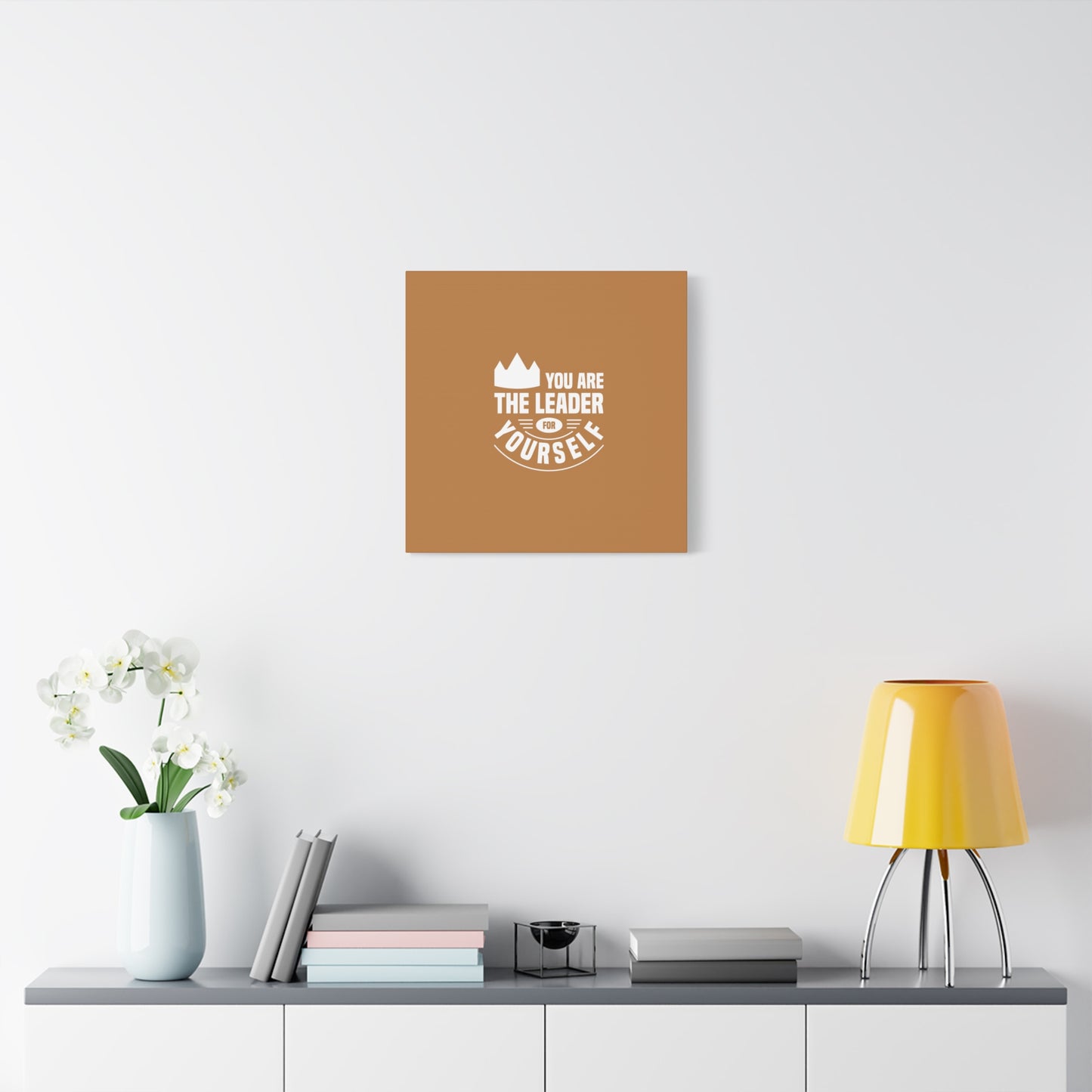 You Are The Leader For Yourself Matte Canvas, Stretched, 1.25"