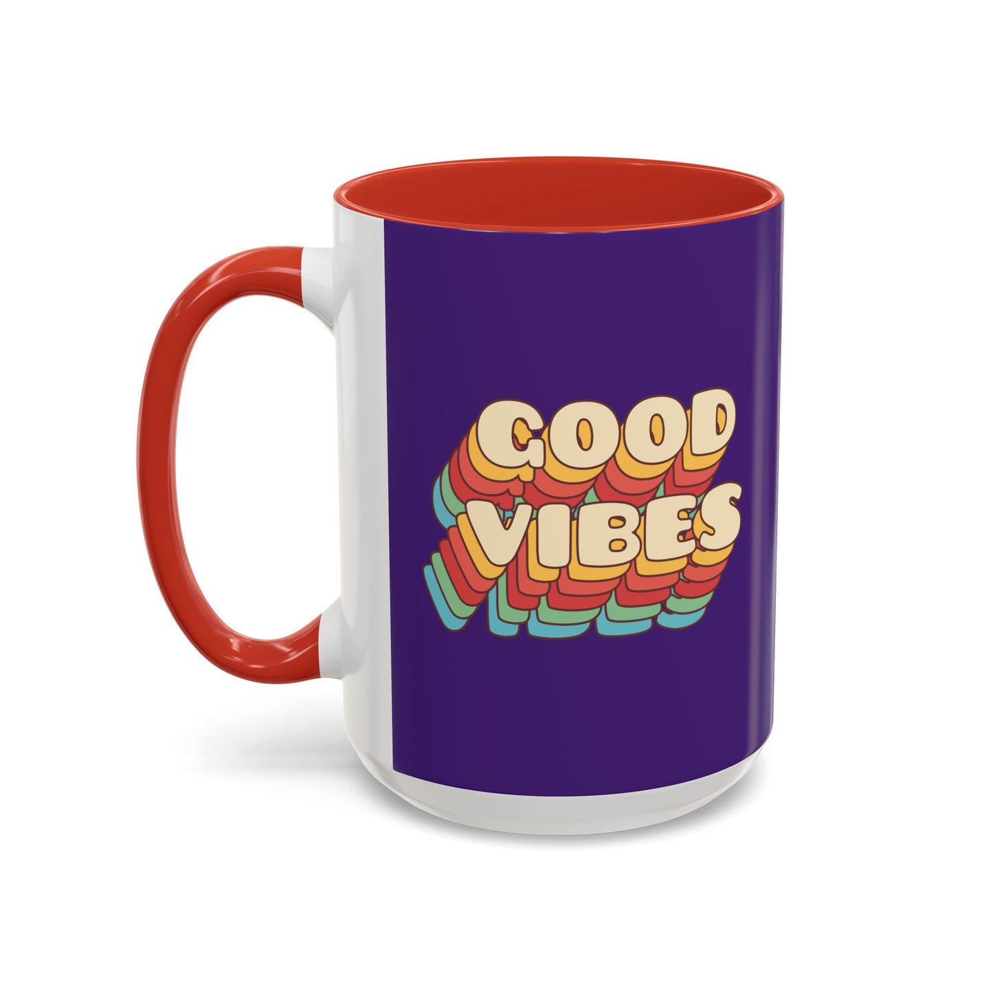 Good Vibes Accent Coffee Mug (11, 15oz)