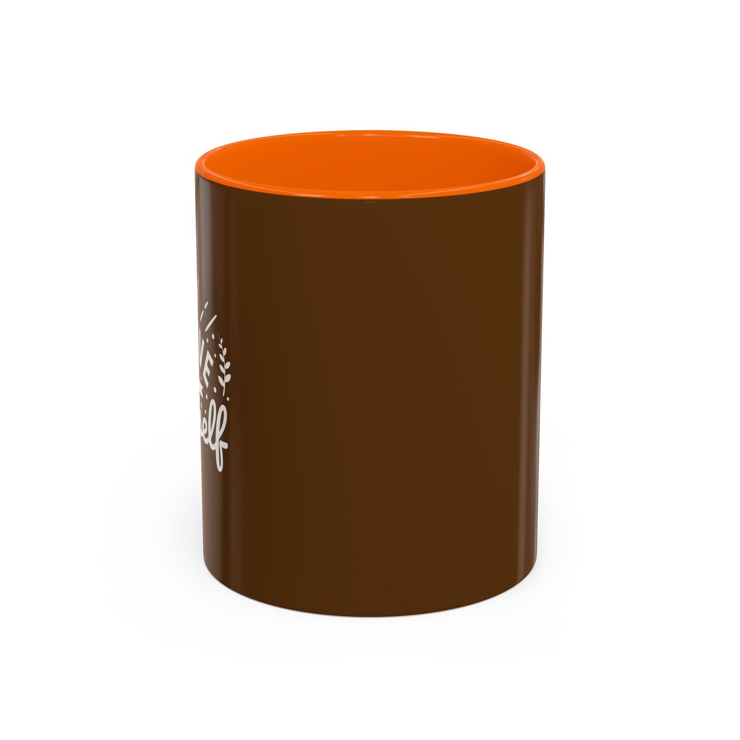 Believe In Yourself Accent Coffee Mug (11, 15oz)