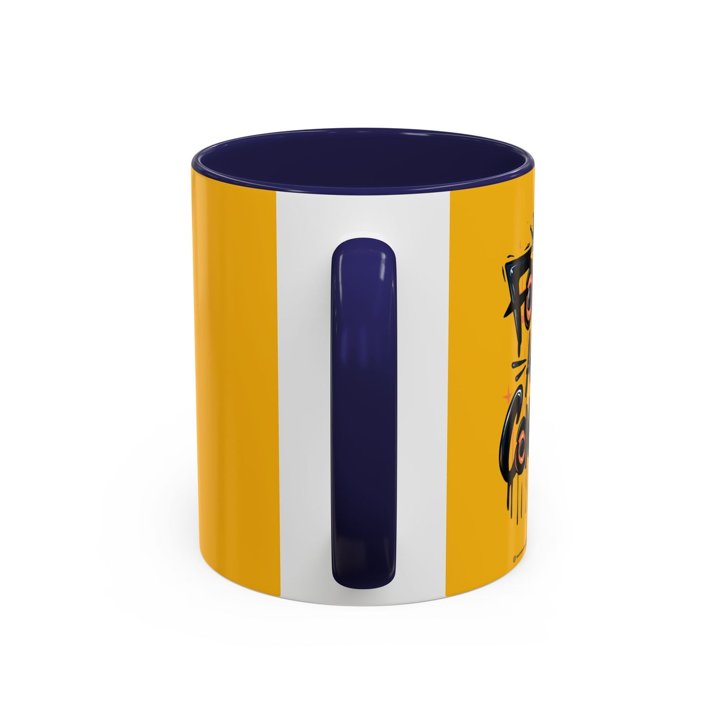 Focus And Conquer Accent Coffee Mug (11, 15oz)