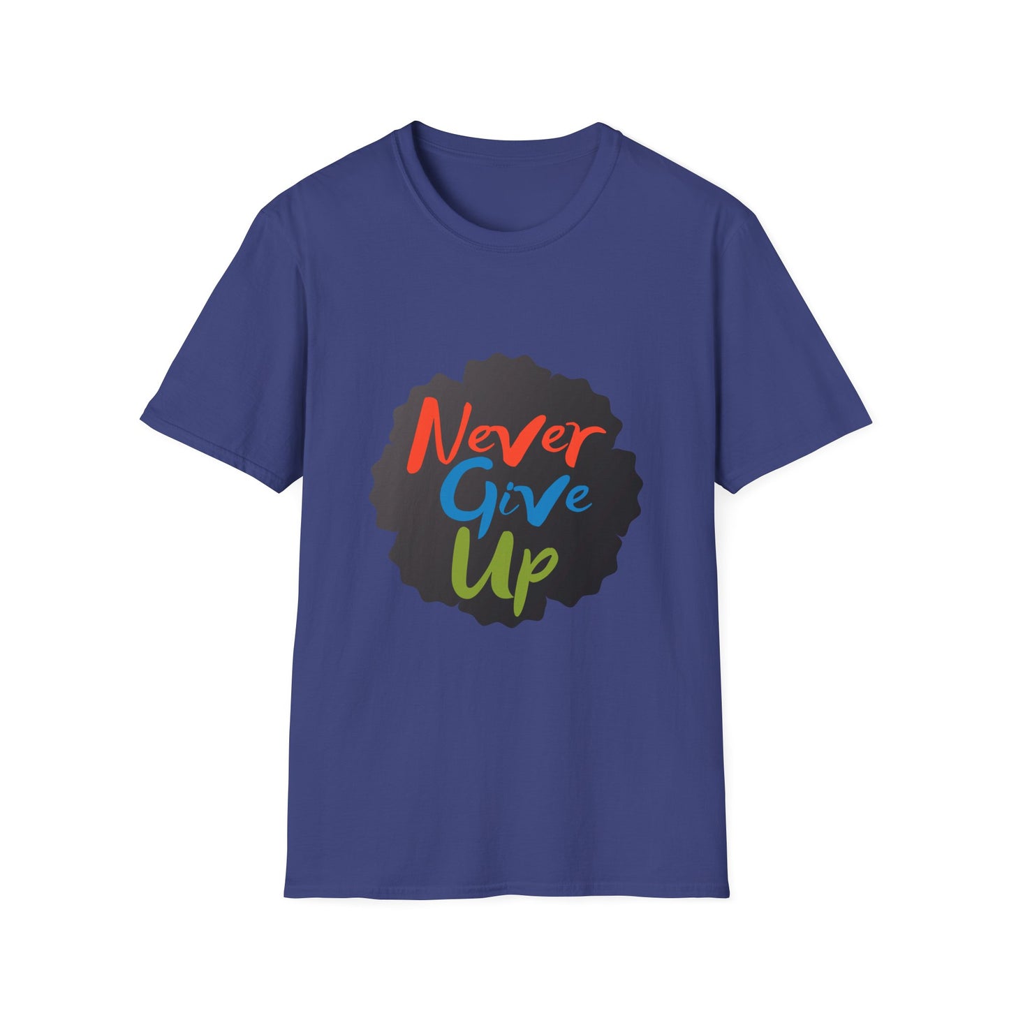 Never Give Up Unisex Softstyle T-Shirt