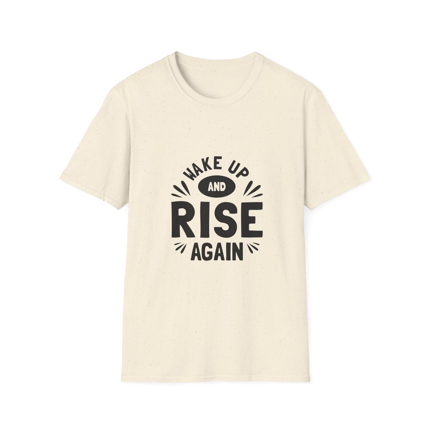 Wake Up And Rise Again Unisex Softstyle T-Shirt