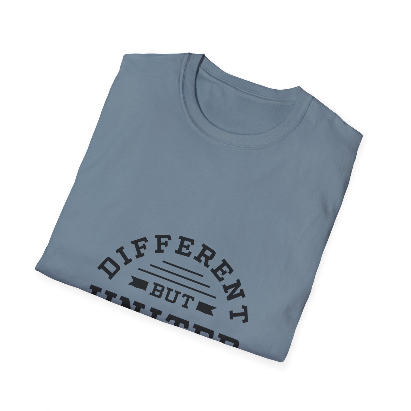 Different But United Unisex Softstyle T-Shirt