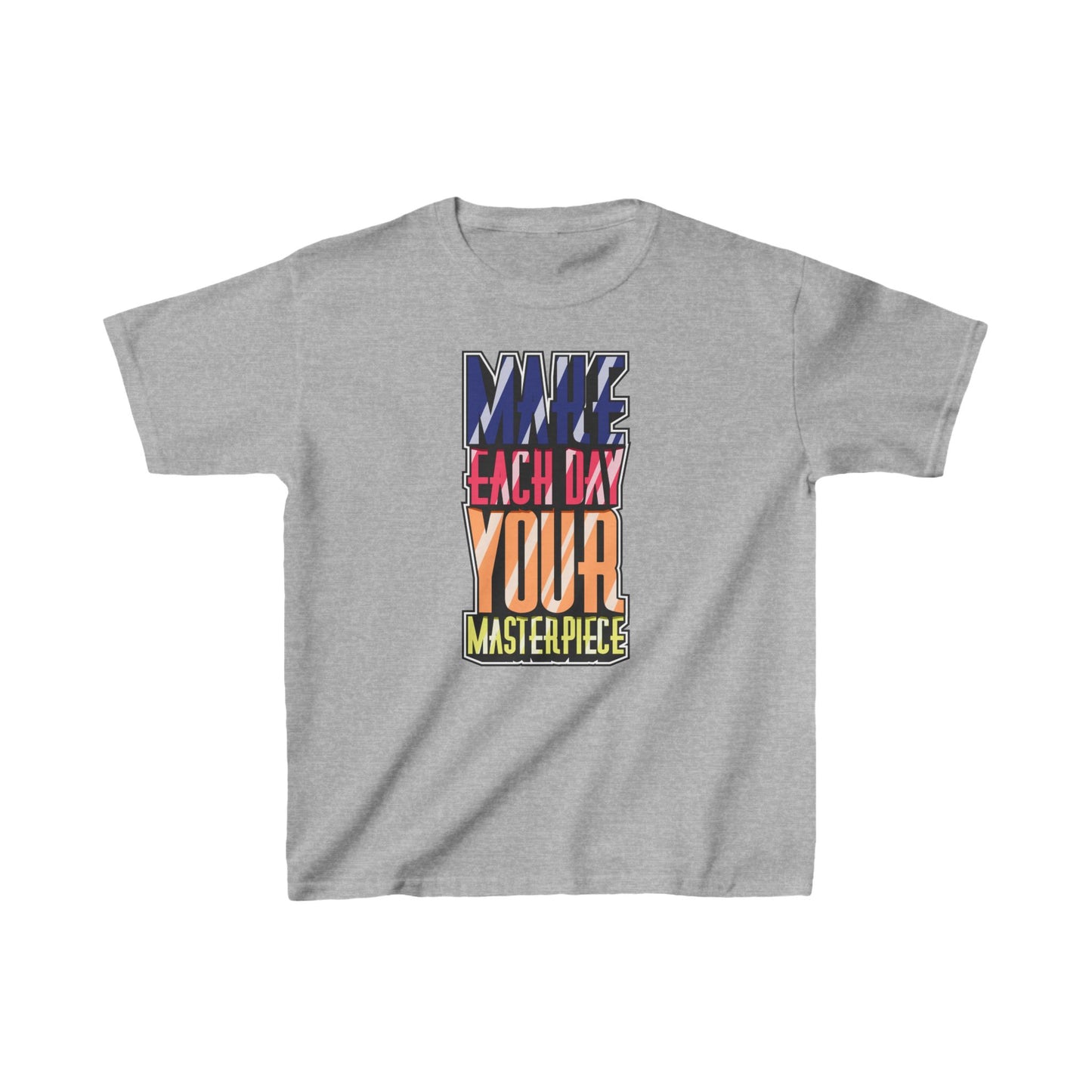 Make Each Day Your Masterpiece Kids Heavy Cotton™ Tee