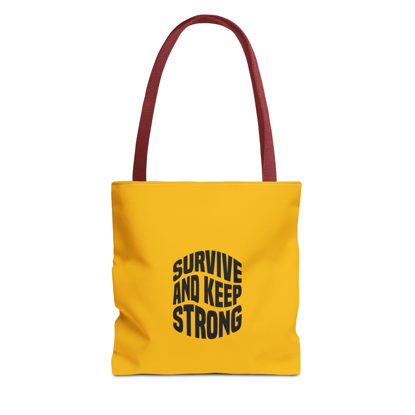 Survive And Keep Strong Tote Bag (AOP)
