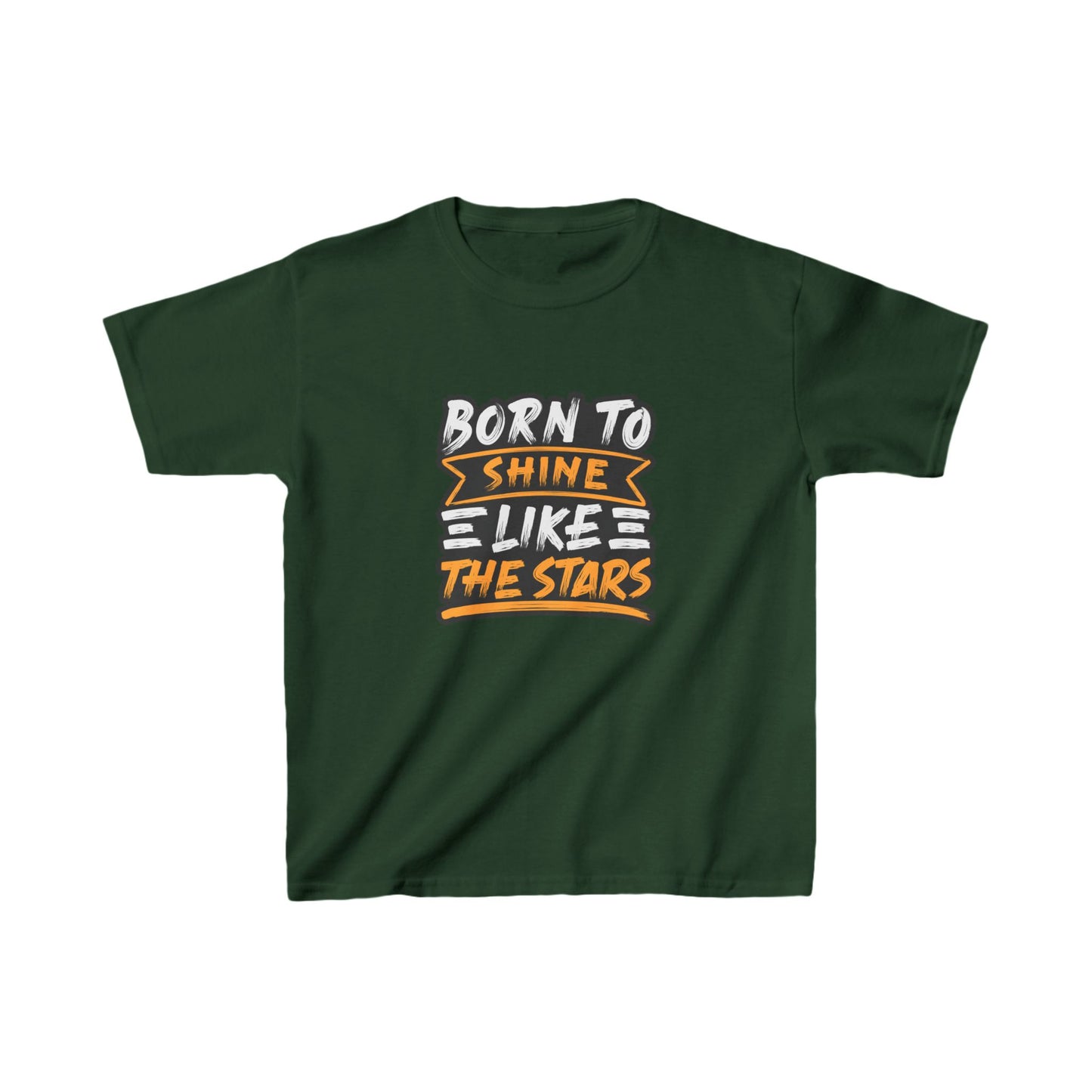 Born To Shine Like The Stars Kids Heavy Cotton™ Tee