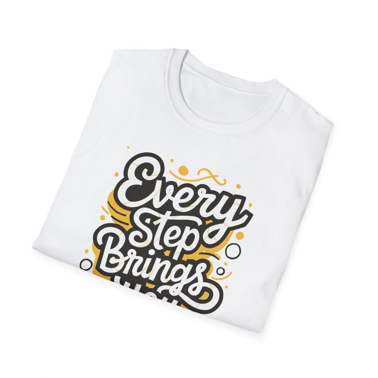 Every Step Brings You Closer Unisex Softstyle T-Shirt