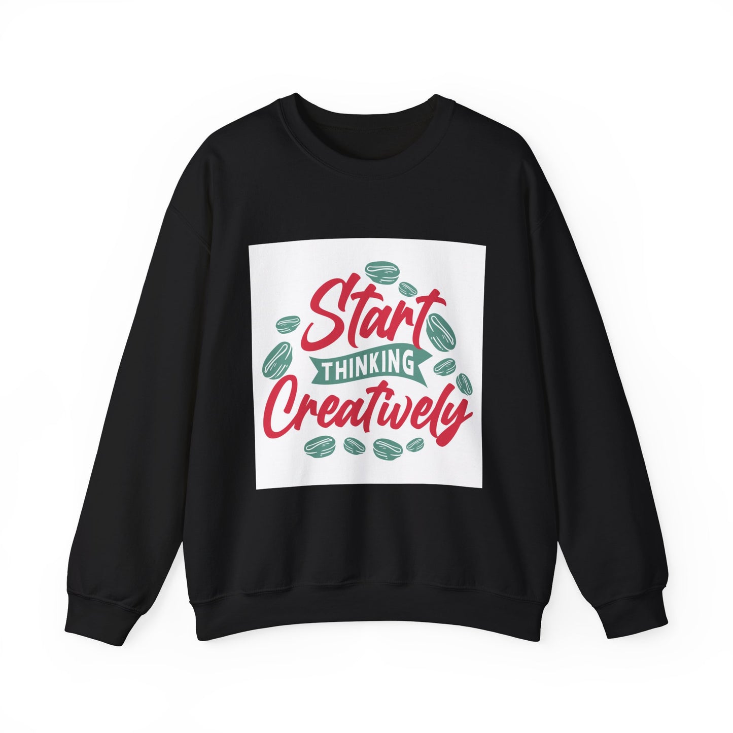 Start Thinking Unisex Heavy Blend™ Crewneck Sweatshirt
