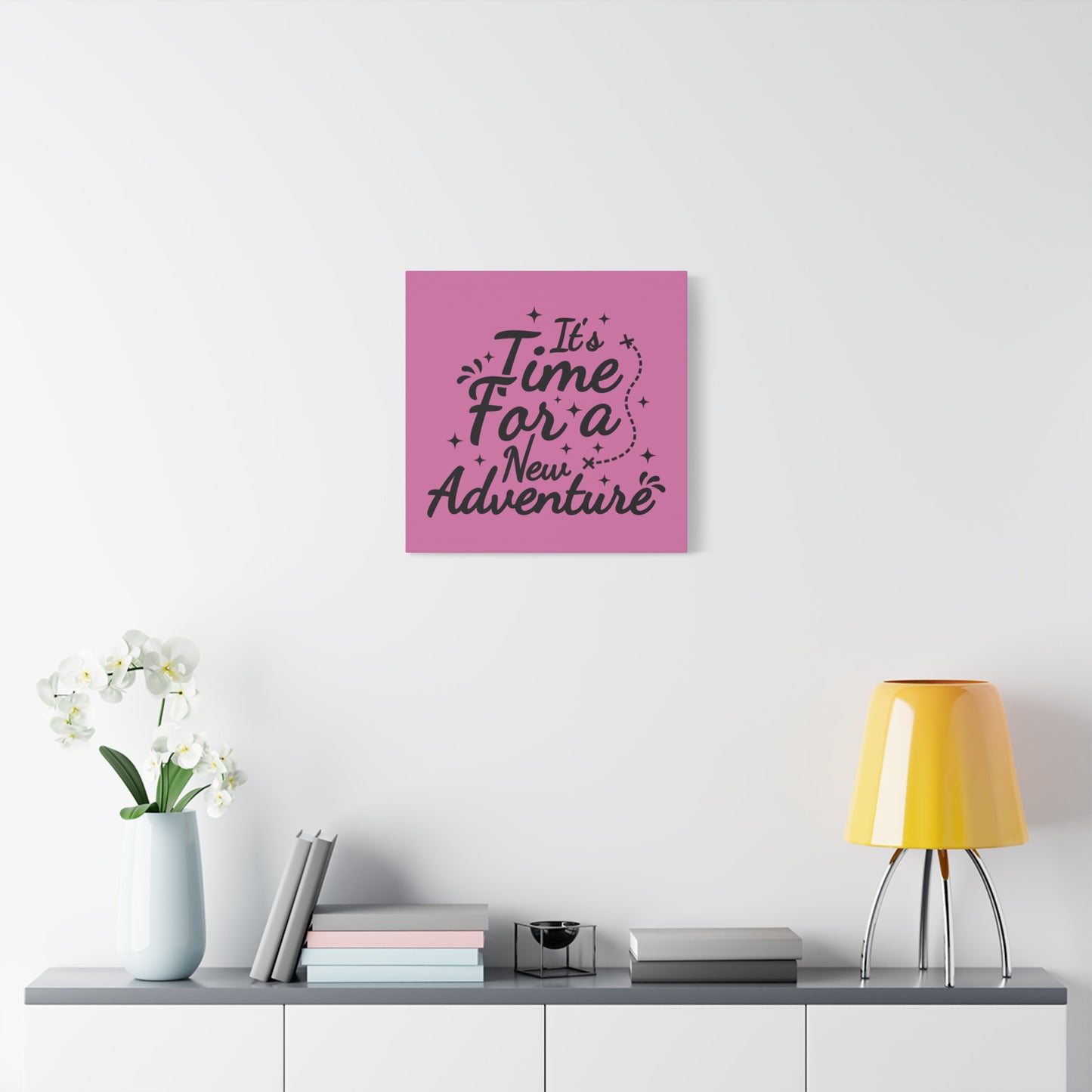 It's Time For A New Adventure Matte Canvas, Stretched, 1.25"