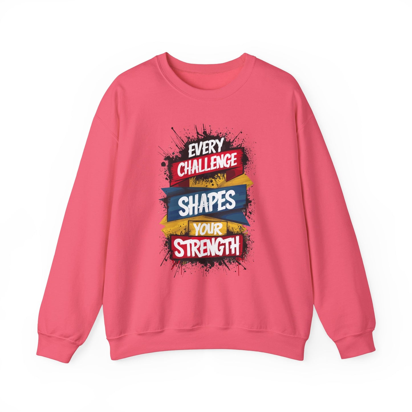 Every Challenge Shapes Your Strength Unisex Heavy Blend™ Crewneck Sweatshirt