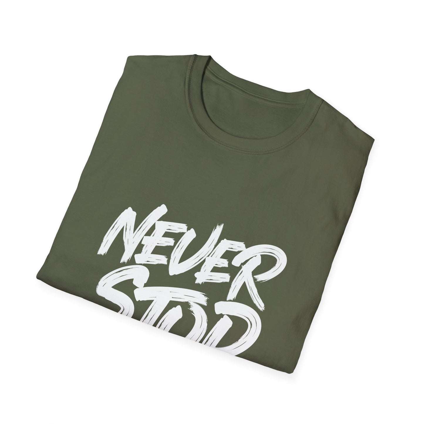 Never Stop Dreaming  Unisex Softstyle T-Shirt