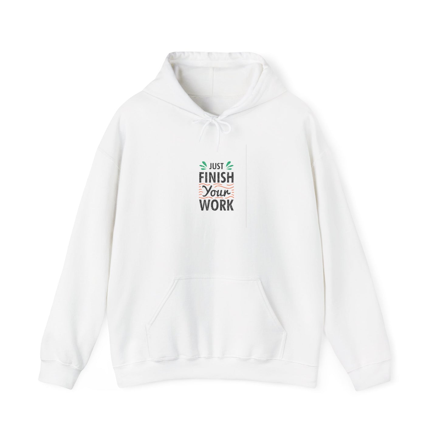 Just Finish Your Work Unisex Heavy Blend™ Hooded Sweatshirt
