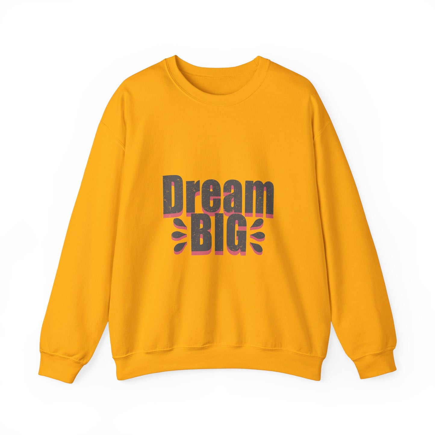 Dream Big Distressed Unisex Heavy Blend™ Crewneck Sweatshirt