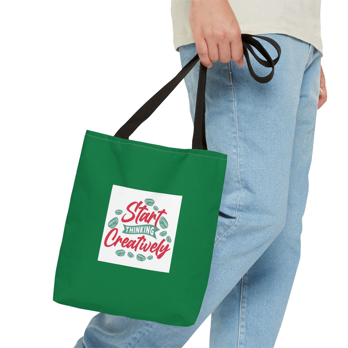 Start Thinking Creatively Tote Bag (AOP)