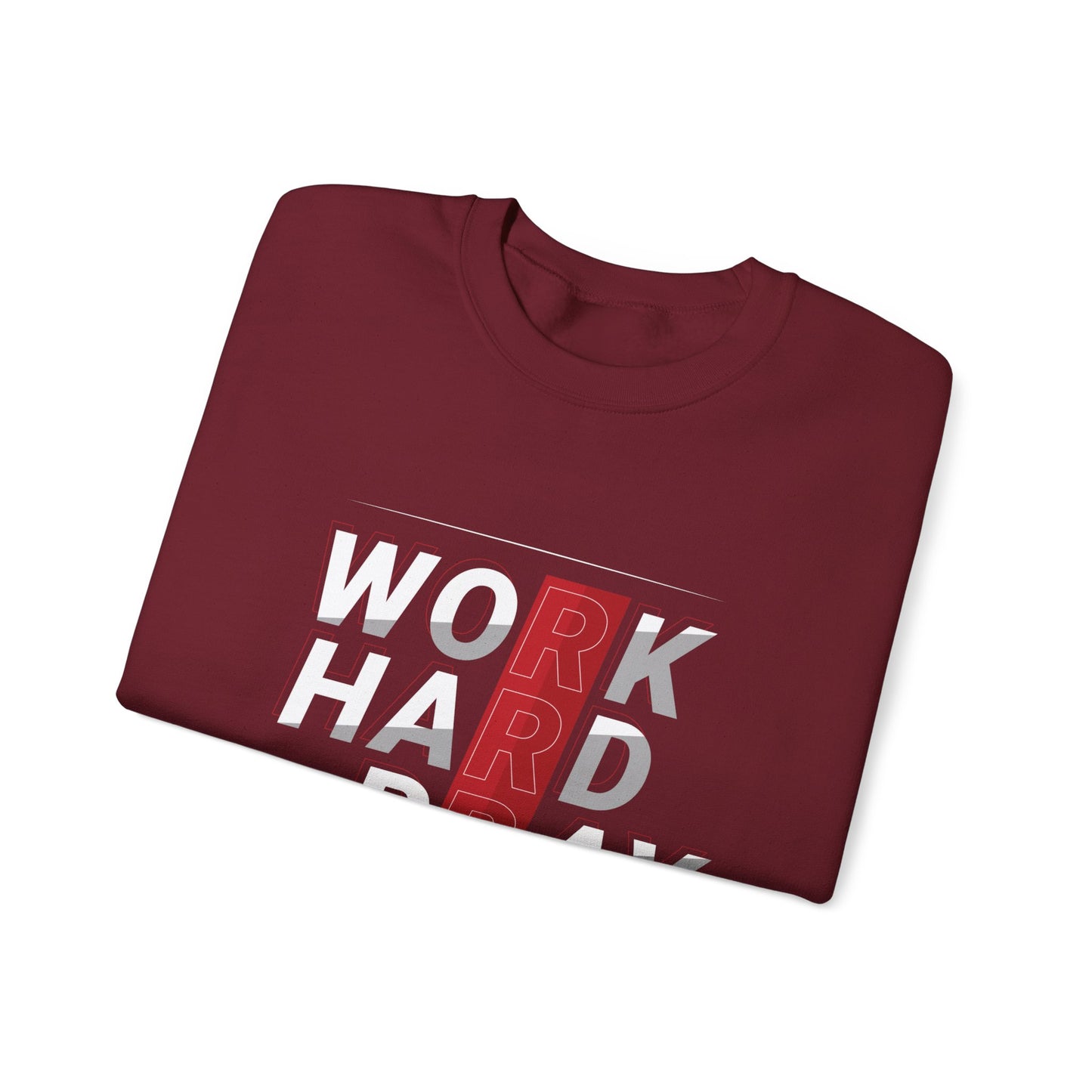 Work Hard Pray Hard Unisex Heavy Blend™ Crewneck Sweatshirt