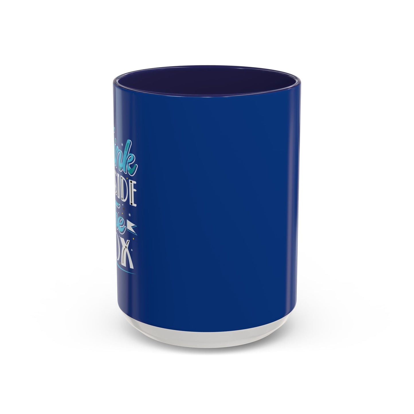 Think Outside The Box Accent Coffee Mug (11, 15oz)