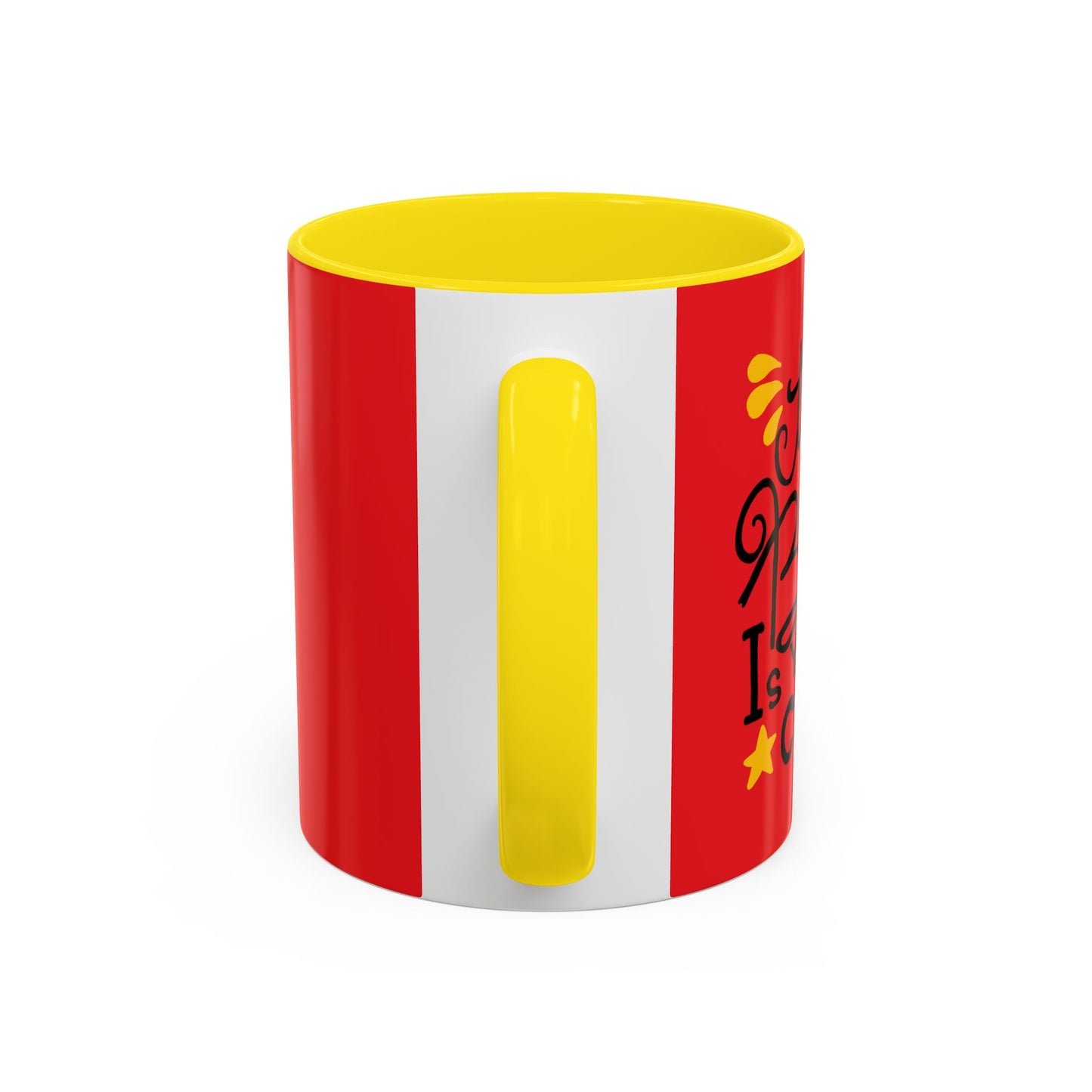 The Best Is Yet To Come vAccent Coffee Mug (11, 15oz)