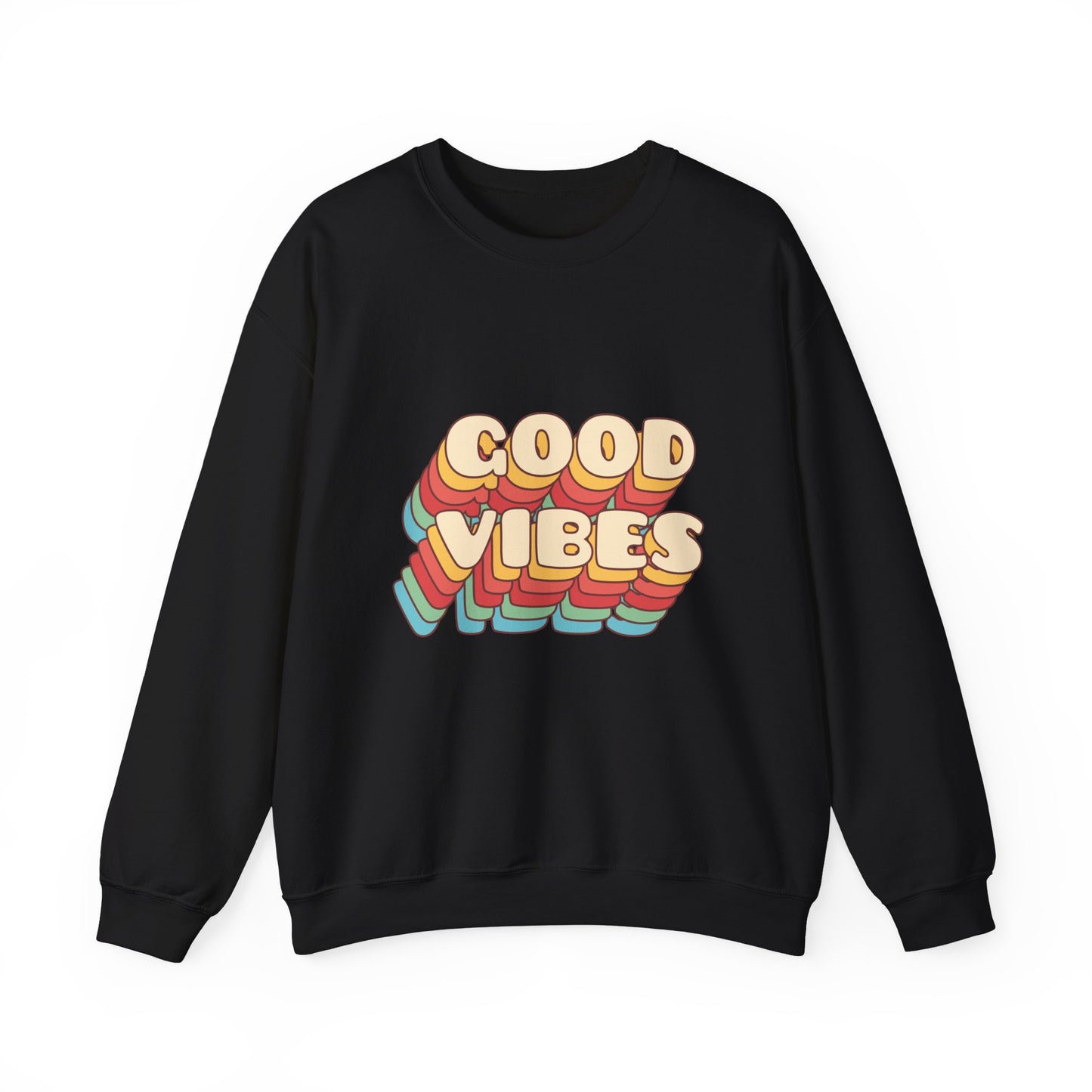 Good Vibes Unisex Heavy Blend™ Crewneck Sweatshirt