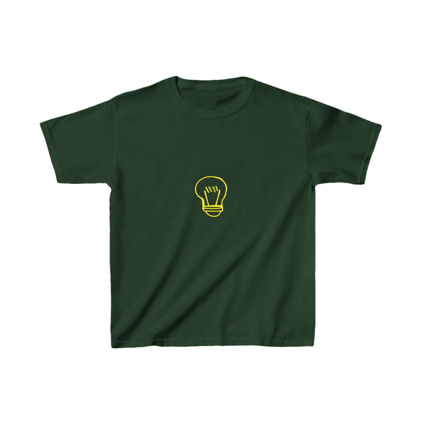 Drawing Light Bulb Kids Heavy Cotton™ Tee