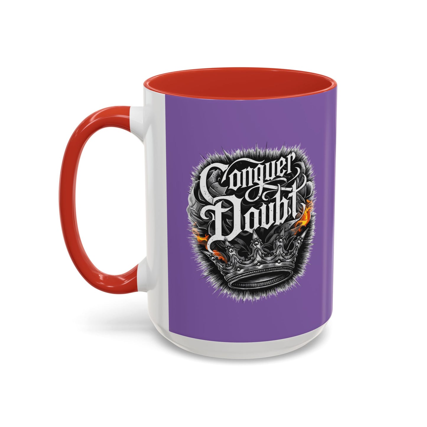 Conquer Doubt Accent Coffee Mug (11, 15oz)
