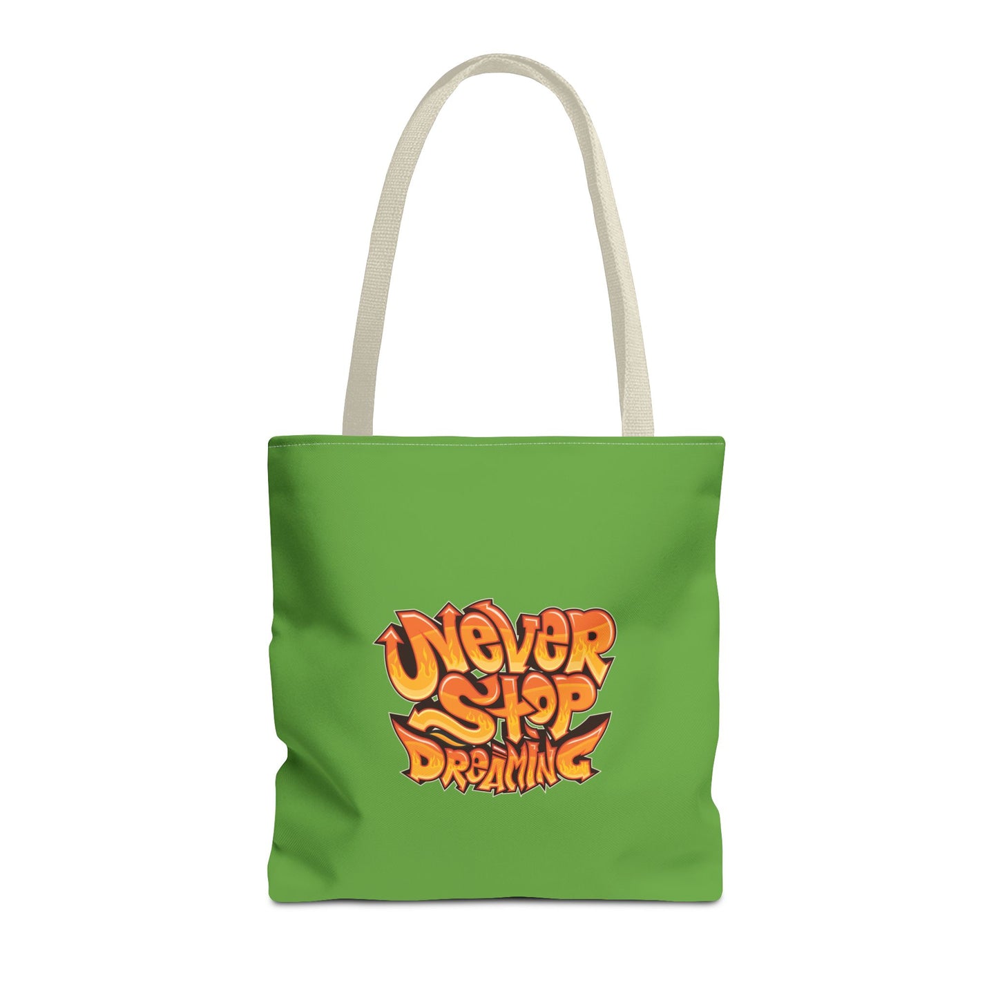 Never Stop Dreaming Tote Bag (AOP)