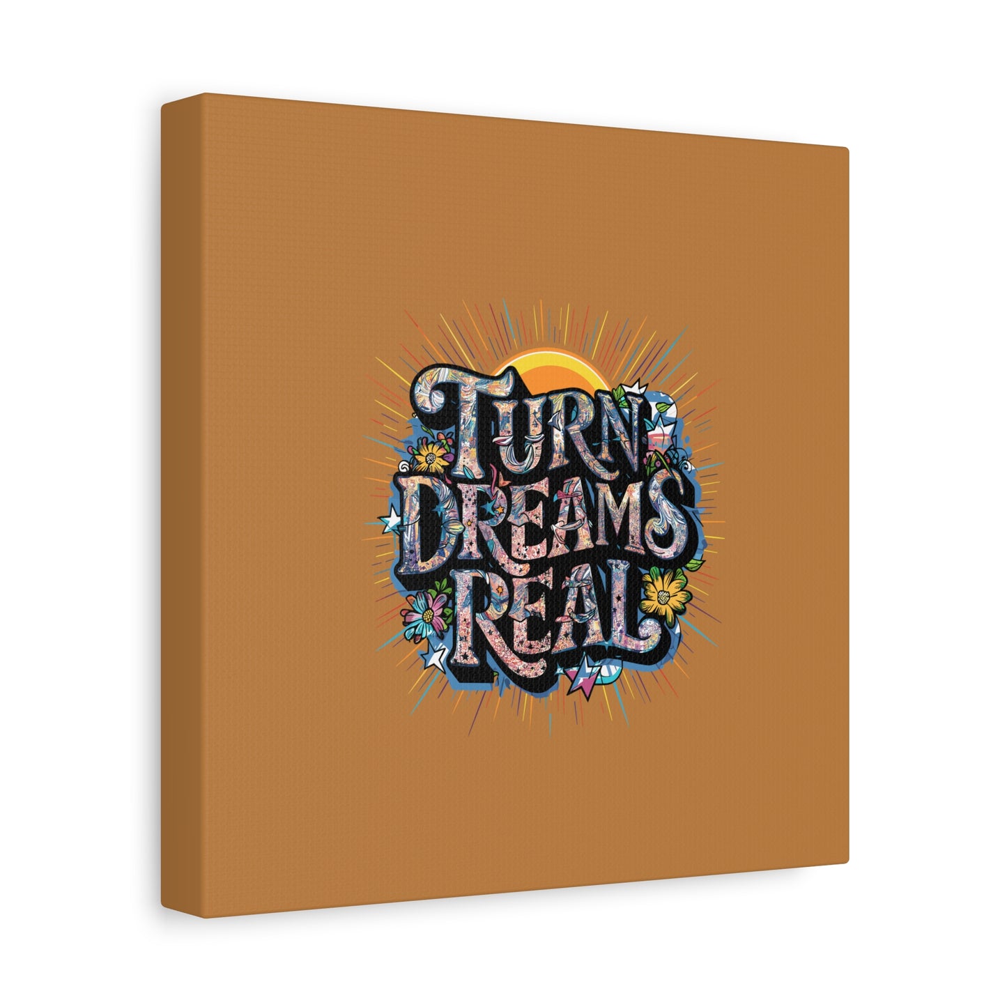 Turns Dreams Real Matte Canvas, Stretched, 1.25"