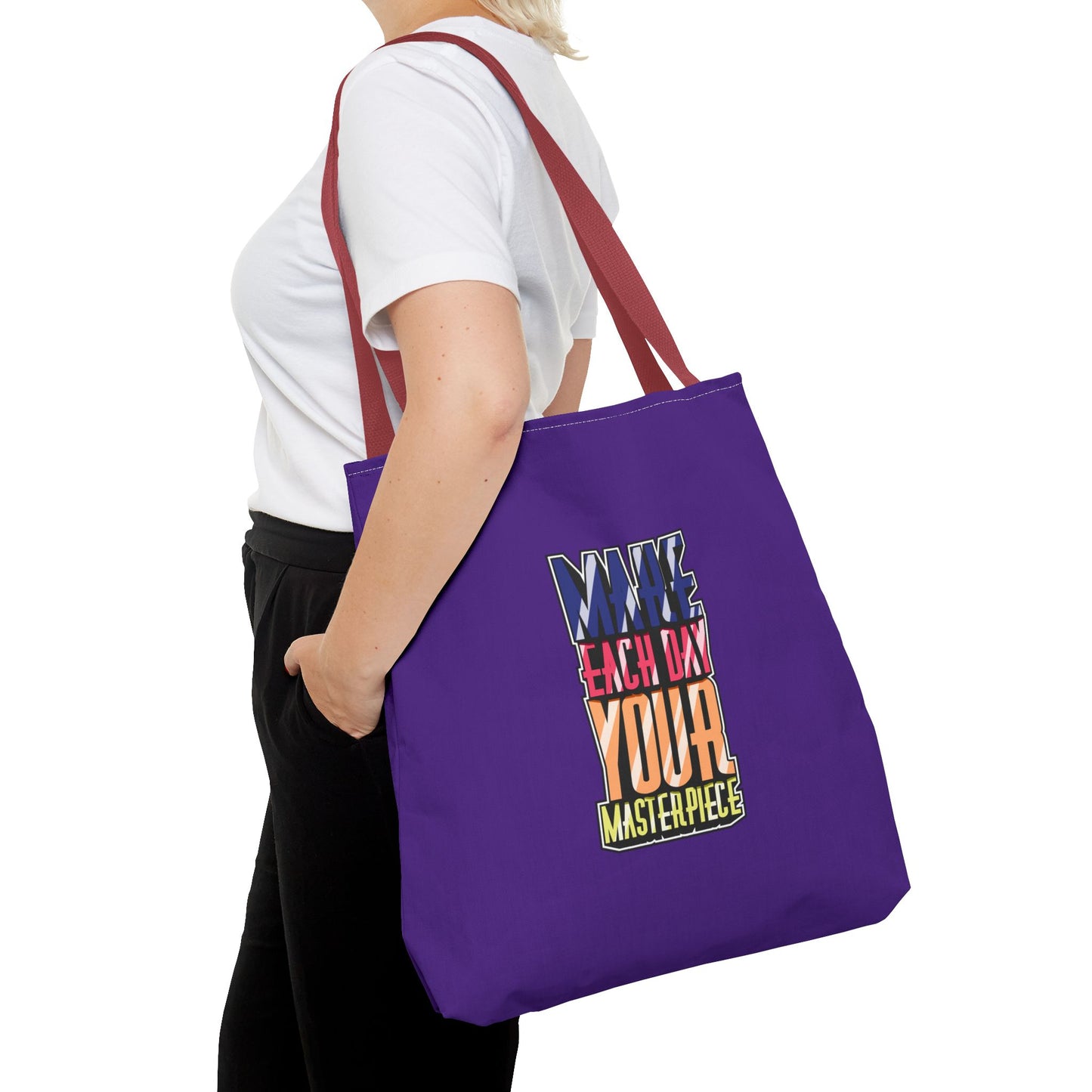 Make Each Day Your Masterpiece Tote Bag (AOP)