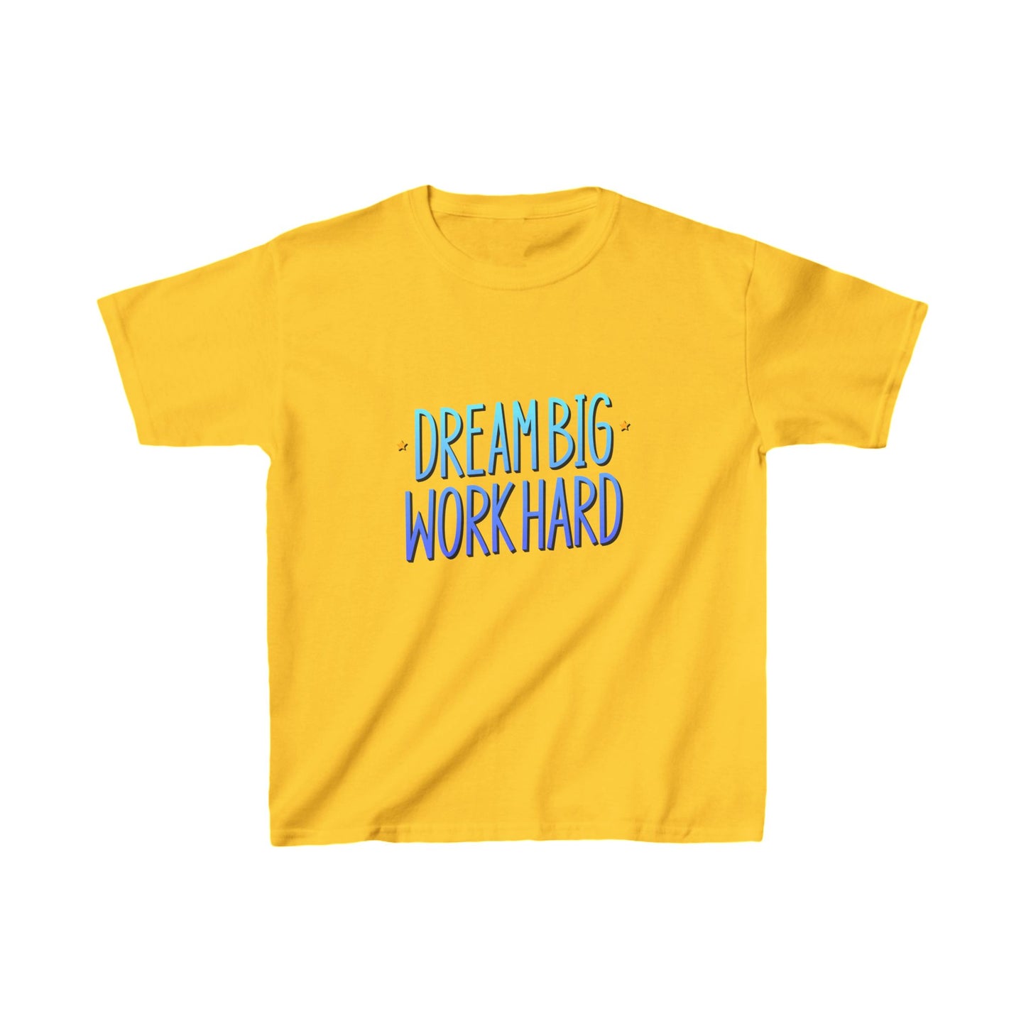 Dream Big Work Hard Kids Heavy Cotton™ Tee