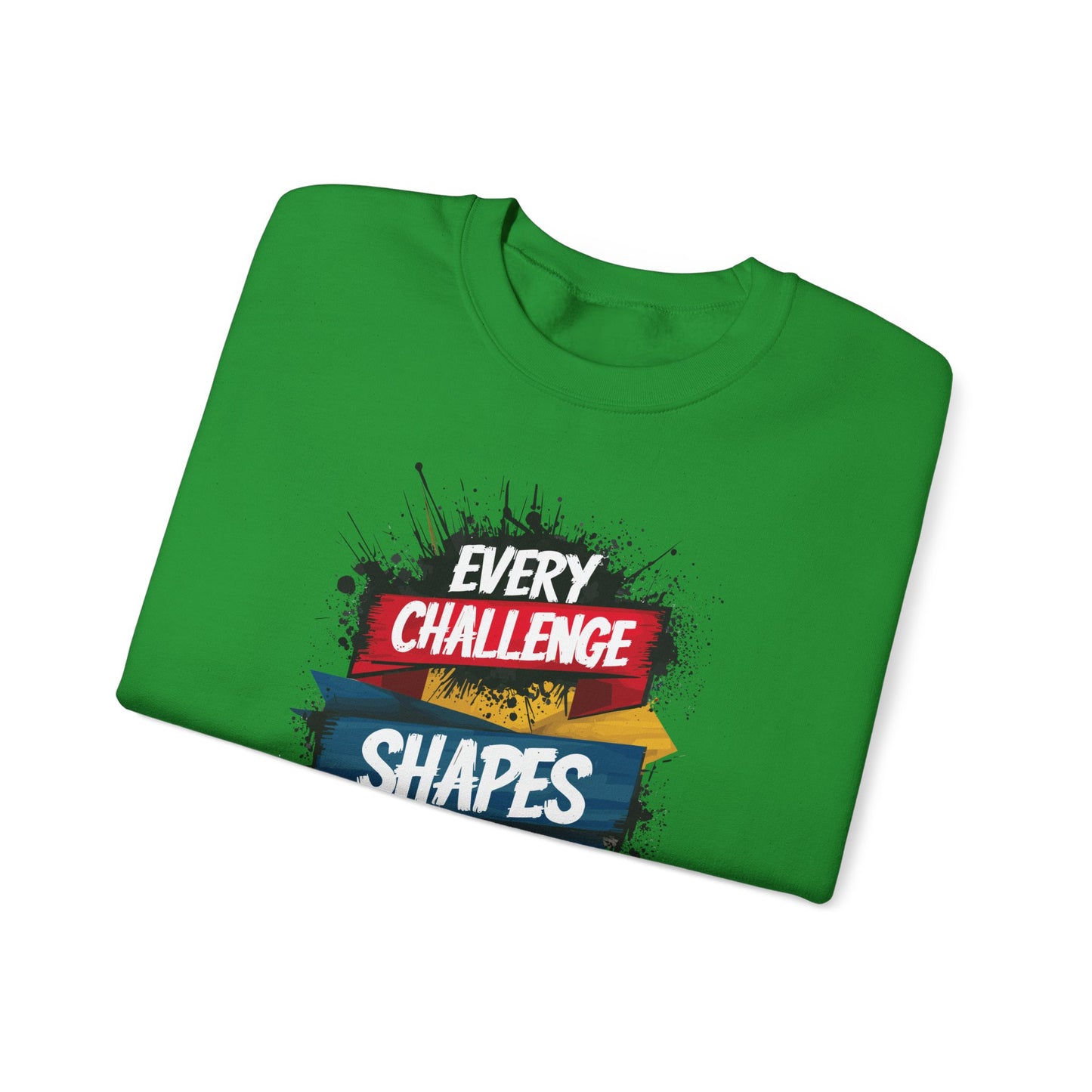 Every Challenge Shapes Your Strength Unisex Heavy Blend™ Crewneck Sweatshirt