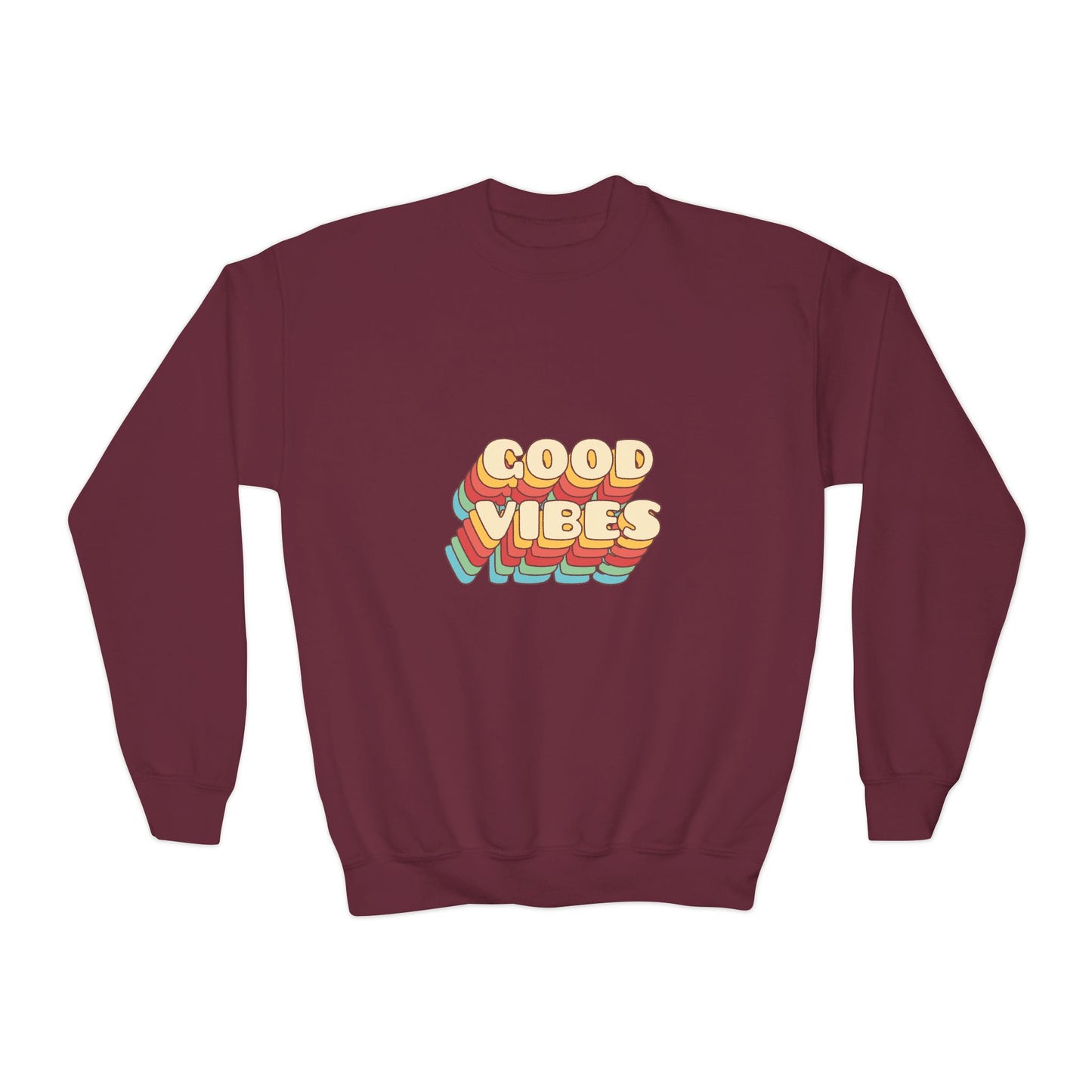 Good Vibes Youth Crewneck Sweatshirt