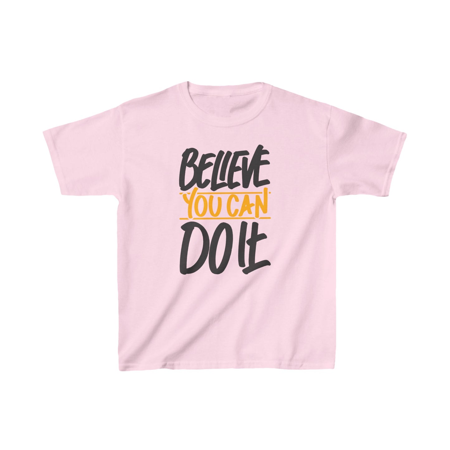 Believe You Can Do It Kids Heavy Cotton™ Tee