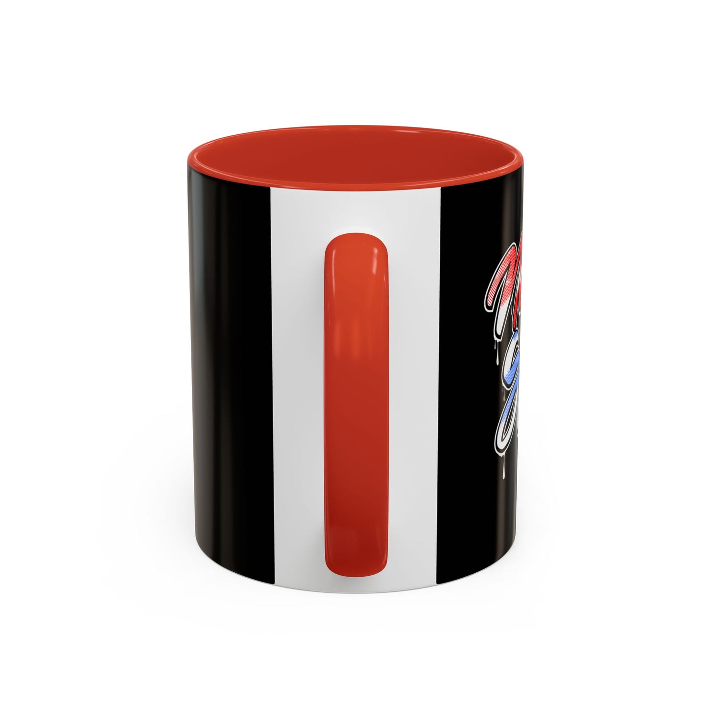 Never Give Up Accent Coffee Mug (11, 15oz)