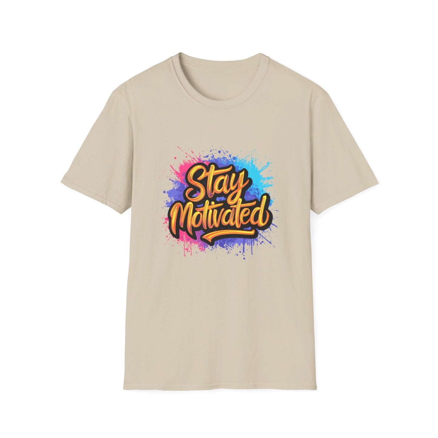 Stay Motivated Unisex Softstyle T-Shirt