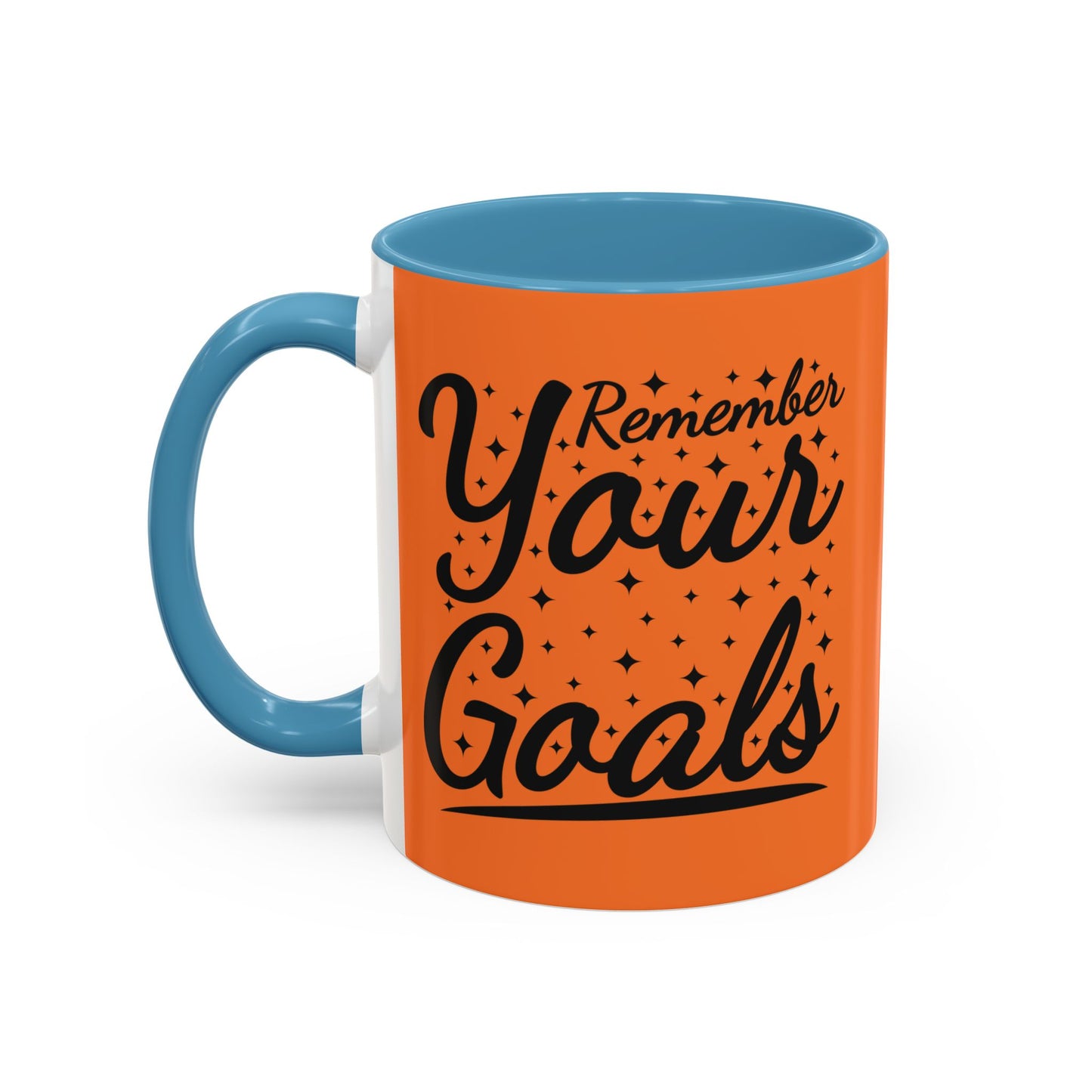 Remember Your Goals Accent Coffee Mug (11, 15oz)