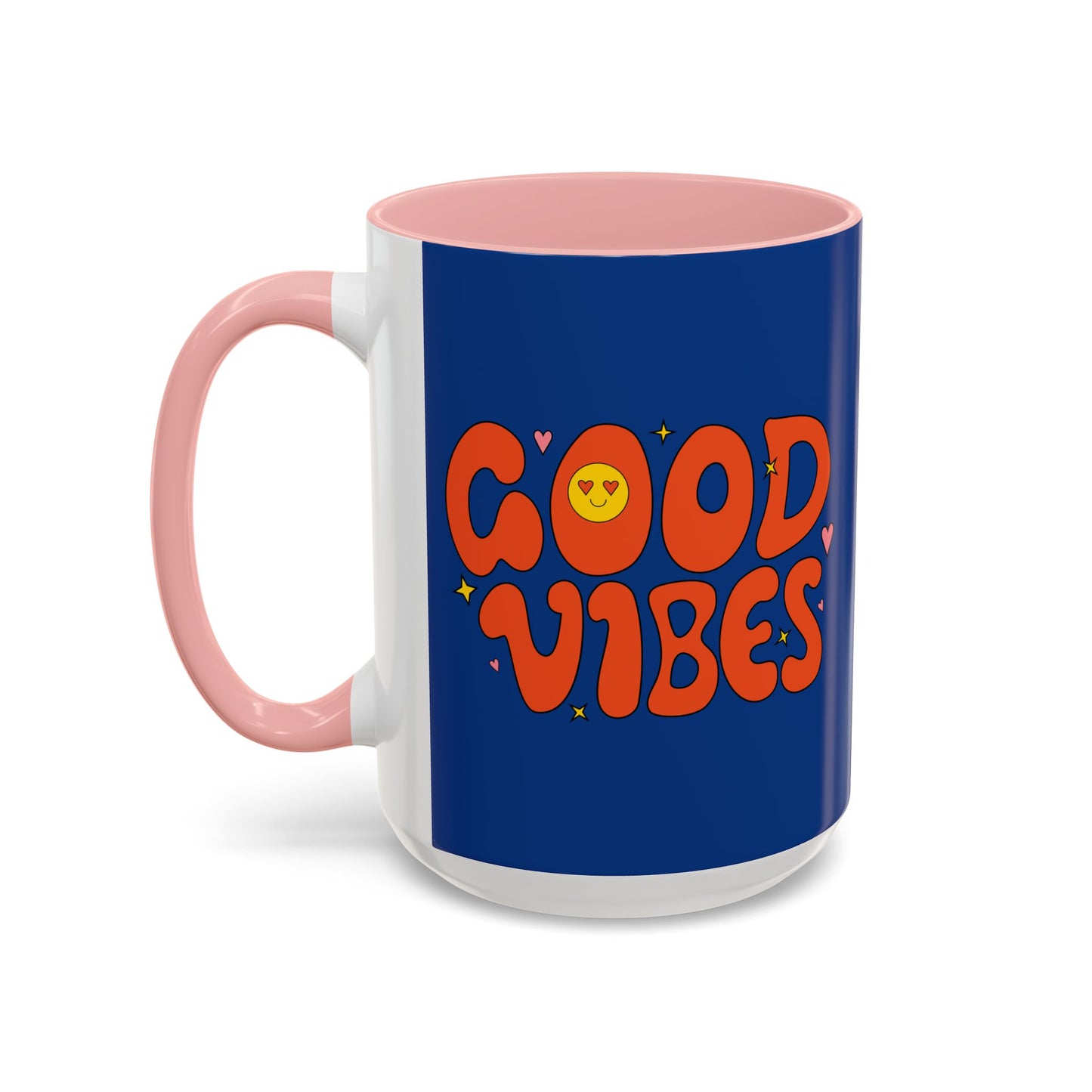 Good Vibes Accent Coffee Mug (11, 15oz)
