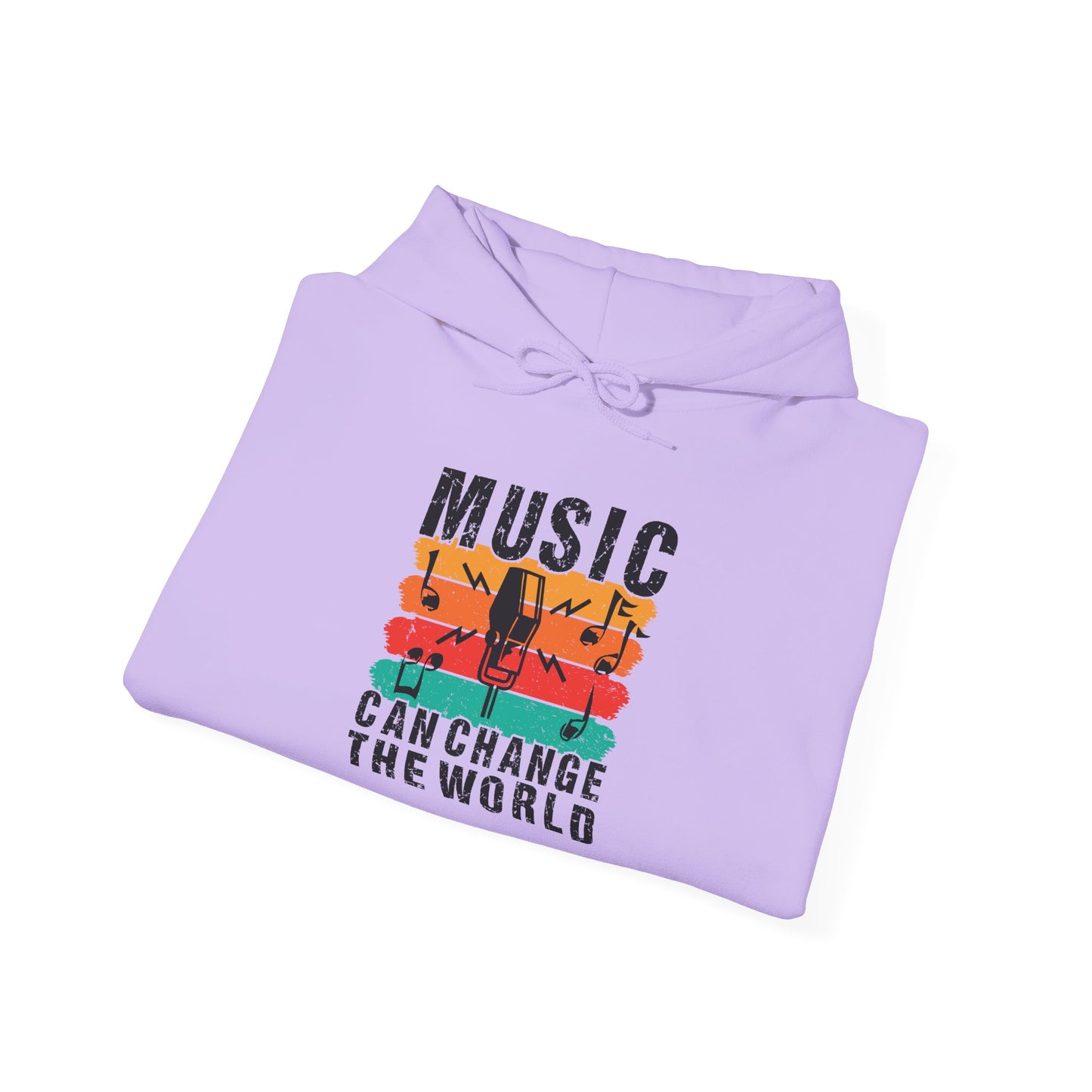 Music Can Change The World Unisex Heavy Blend™ Hooded Sweatshirt