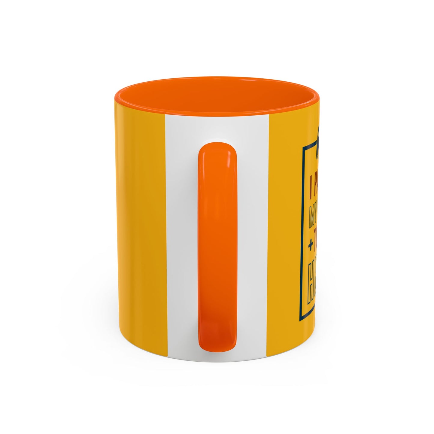 I Pushed My Game To Be Here Accent Coffee Mug (11, 15oz)
