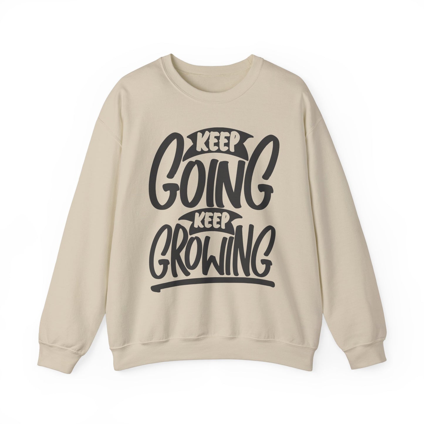 Keep Going Keep Growing Unisex Heavy Blend™ Crewneck Sweatshirt